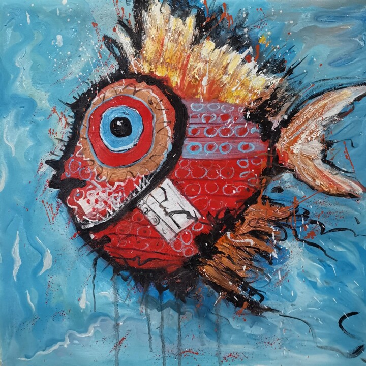 绘画,  23.6x23.6 in 