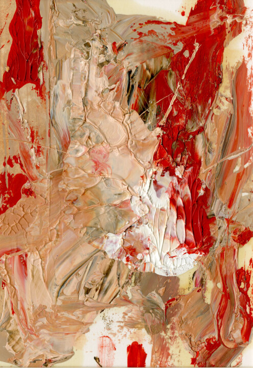 Peinture intitulée "A short conversatio…" par Jim Fischer, Œuvre d'art originale, Huile