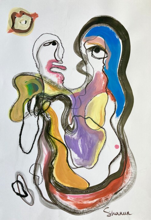 绘画,  32.7x23.6 in 
