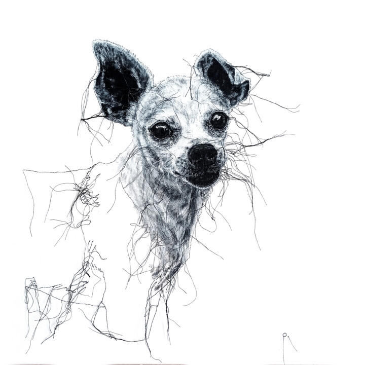 Pomme 绘画, 19.7x19.7 in