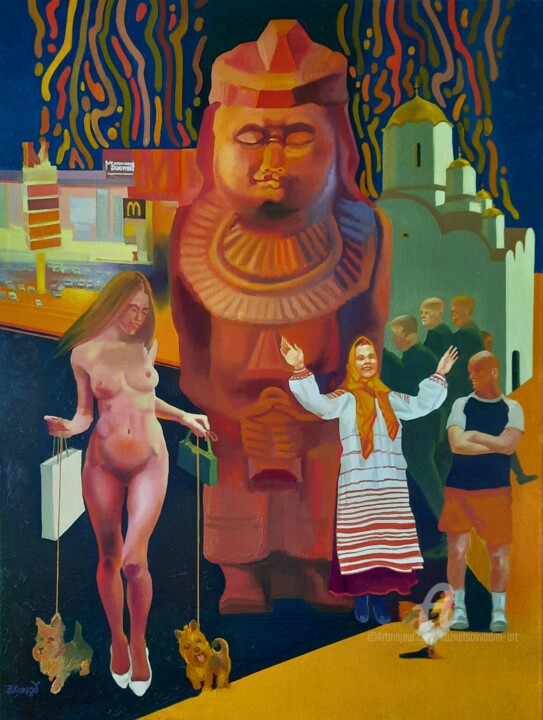绘画,  47.2x35.4 in 