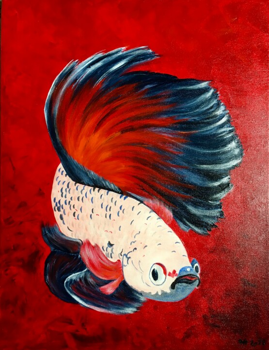 NAMAZU 绘画, 25.6x19.7 in