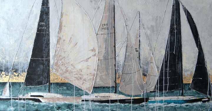 绘画,  33.5x63 in 