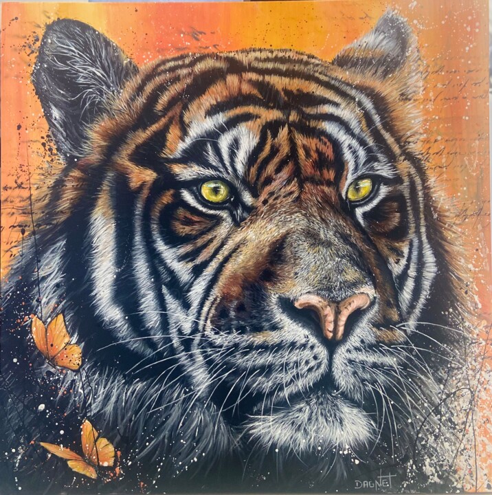 Sangha 绘画, 31.5x31.5 in