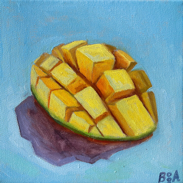 「Mango」というタイトルの絵画 Anna Bogushevskayaによって, オリジナルのアートワーク, オイル
