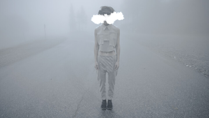 Clouds for crane 摄影, 19.7x31.5 in