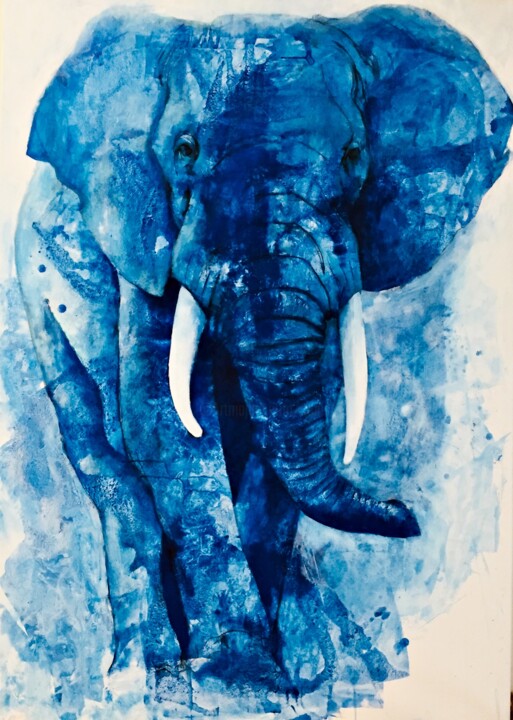 绘画,  55.1x39.4 in 