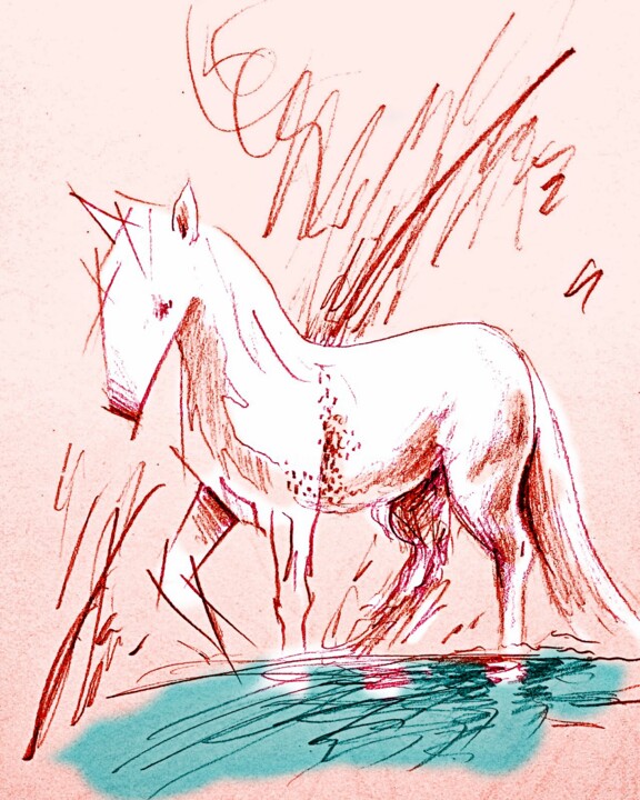 White Horse 数字艺术