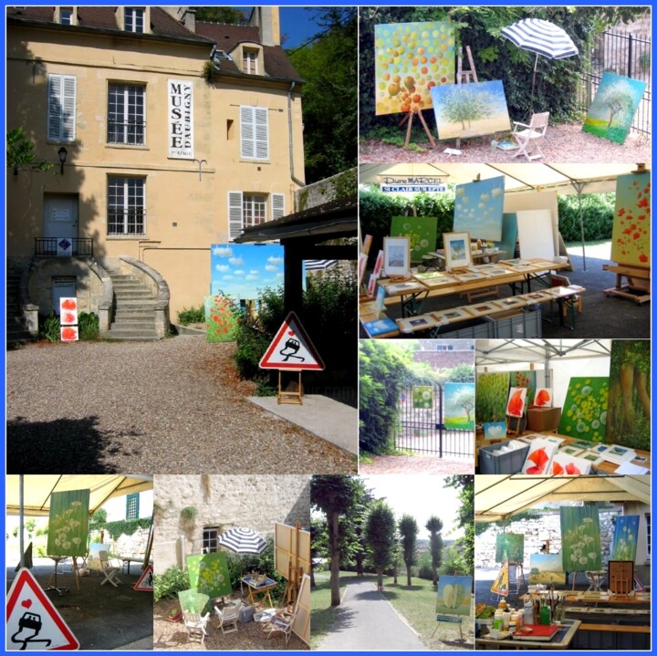 Dehors à Auvers-sur-Oise mes expositions et mes travaux 摄影