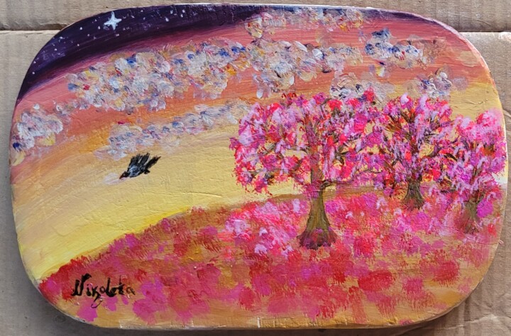 jour d'été Painting, 6.7x9.8 in