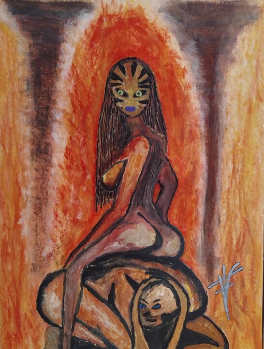 Predatar 绘画, 13.8x10.6 in