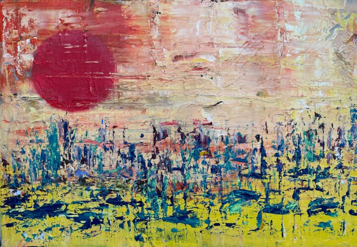 Encore un matin... ! 绘画, 8.7x13.8 in