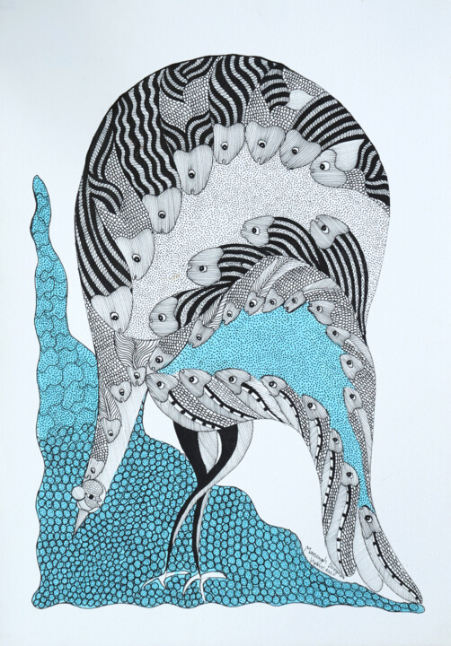 绘画,  22x15 in 