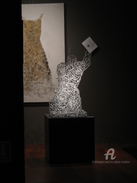 雕塑,  43.3x19.7 in 