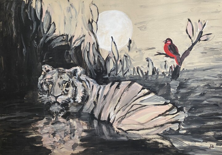 绘画,  27.6x39.4 in 