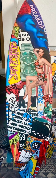 planche de surf 拼贴, 70.9x19.7 in
