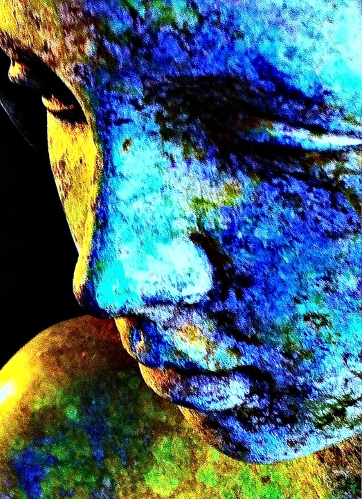 Fountain Sculpture 32d 摄影, 30x21 in