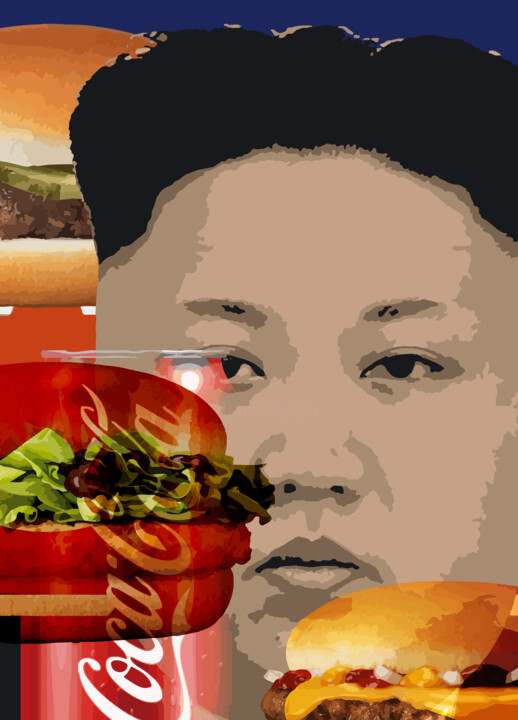 Kim Jong-un 数字艺术