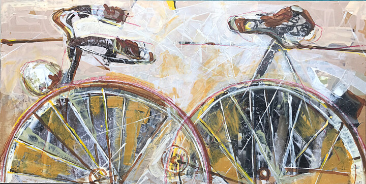 série velo 绘画, 15.8x31.5 in