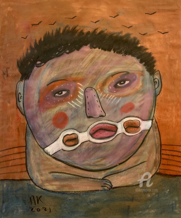 绘画,  33.1x27.6 in 