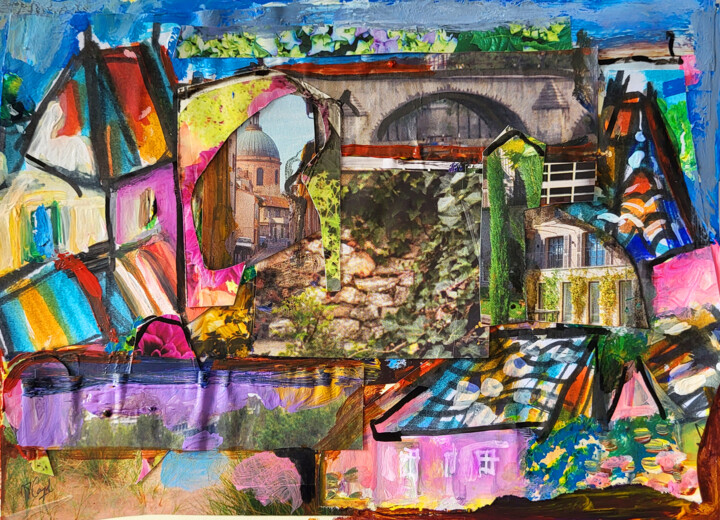拼贴,  5.1x7.1 in 