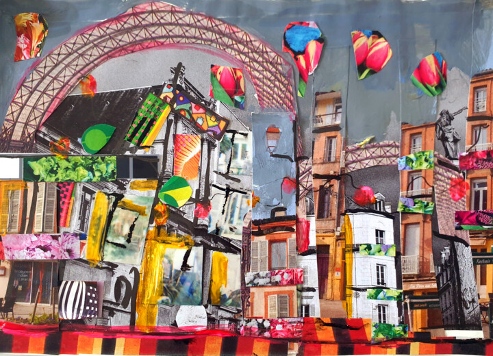 Collages,  5.1x7.1 in 