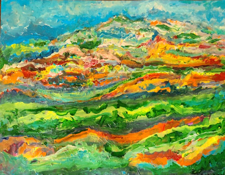 Painting titled "Mount Magazine Arka…" by Andrew Walaszek, Original Artwork, Acrylic