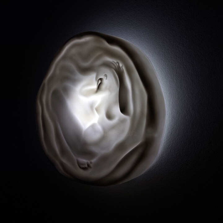 Skulptur mit dem Titel "She'll 8 _0003" von Margarita Simonova, Original-Kunstwerk, Keramik