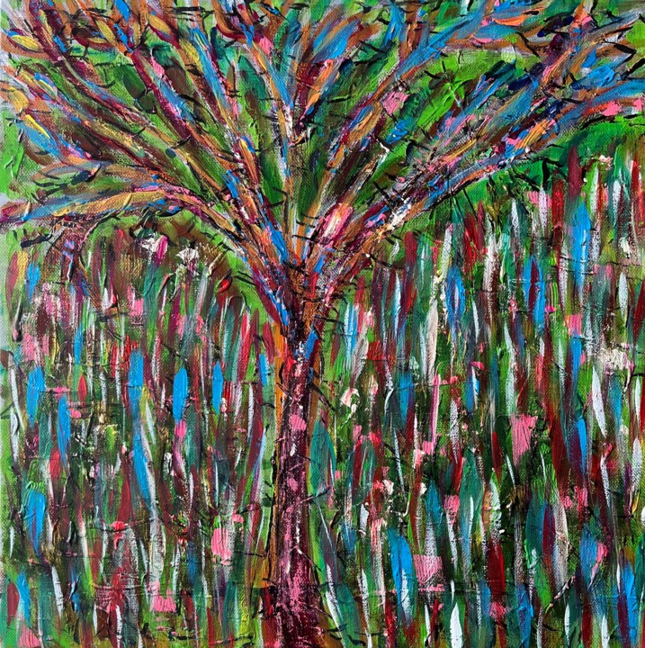 Arbrartifice Painting, 15.8x15.8 in