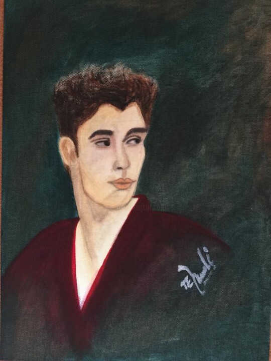 Painting titled "Khayaal!!!" by Neha Ali Qureshi, Original Artwork, Acrylic