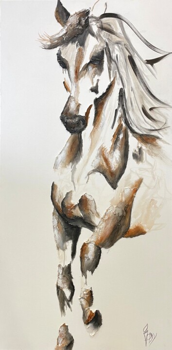Evanescence 绘画, 47.2x23.6 in