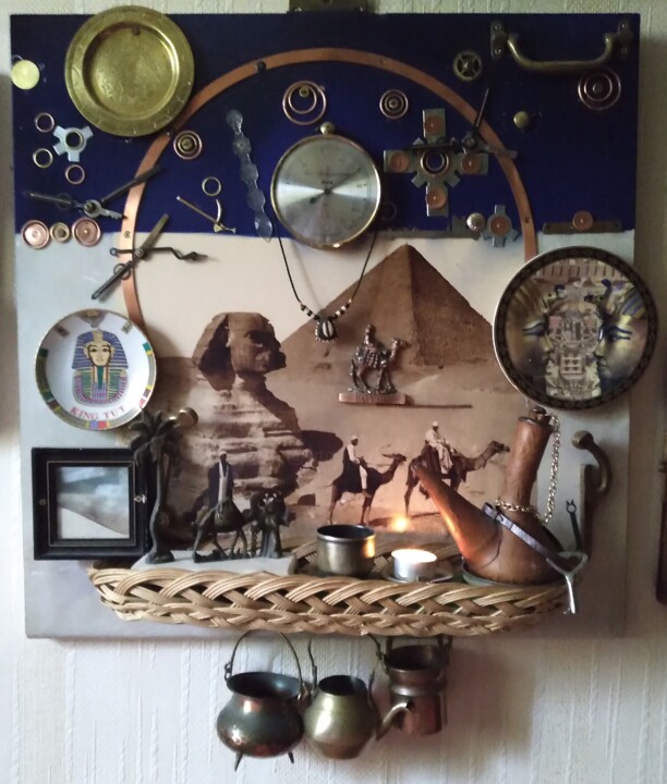 "Египет" başlıklı Kolaj Валентин Сыромятников tarafından, Orijinal sanat, Seramik