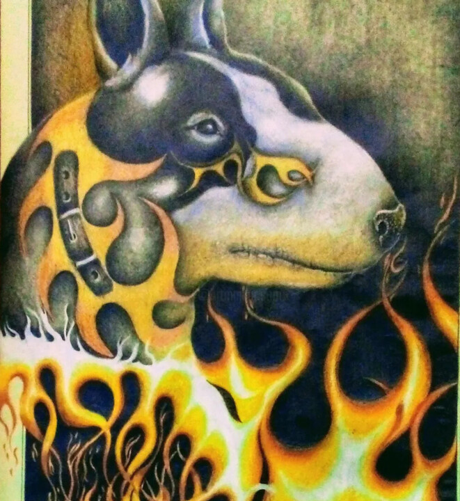 Inferno 图画, 11.8x11.8 in