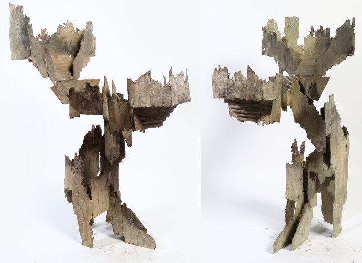 Grand Théâtre Double 雕塑, 32.3x22.4 in