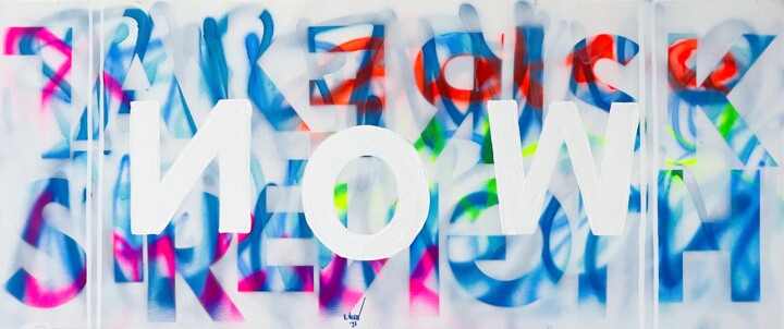 Now 绘画, 19.7x47.2 in