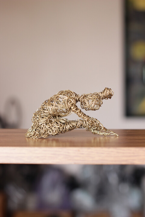 雕塑,  4.7x2.4 in 