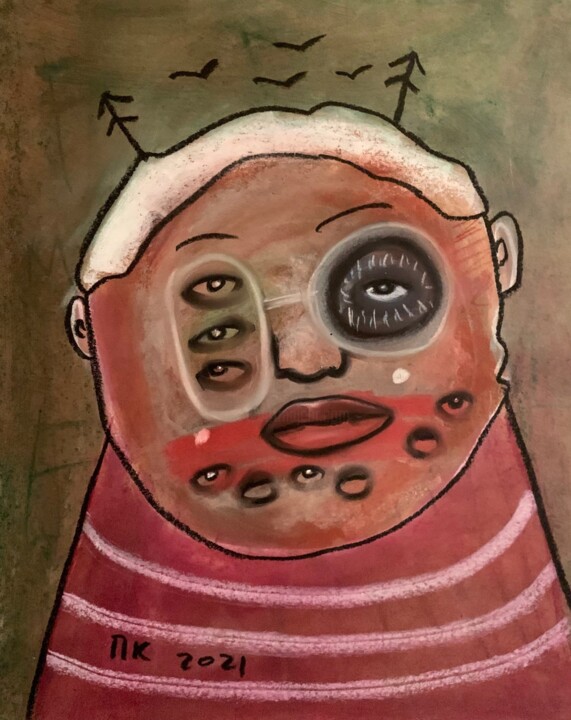 绘画,  20.5x16.5 in 
