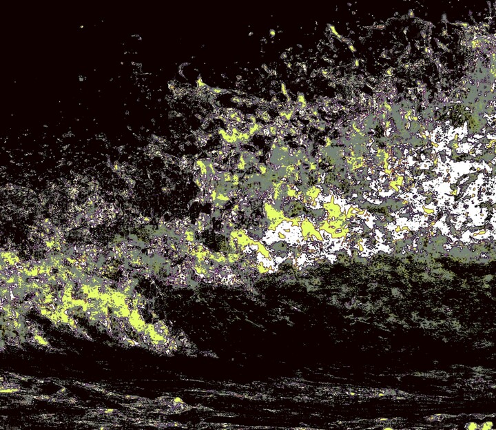 摄影 标题为“Wave 3a3” 由Ken Lerner, 原创艺术品, 数码摄影