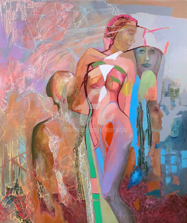 Rozmowy nieformalne 绘画, 39.4x31.5 in