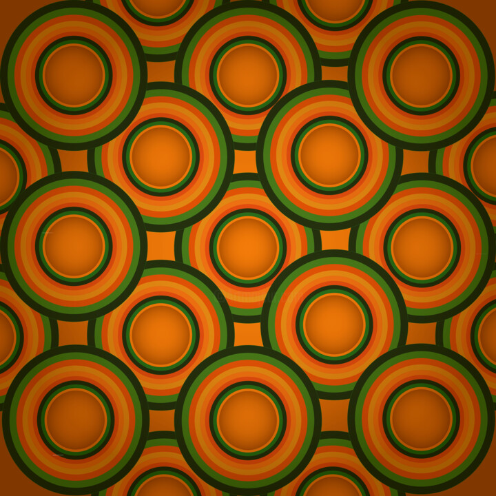 Digital Arts titled "Retro" by Stefan Fuchs, Original Artwork, Digital Painting