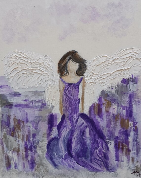 Pintura titulada "Heavenly" por Alexandra Roberts, Obra de arte original, Acrílico