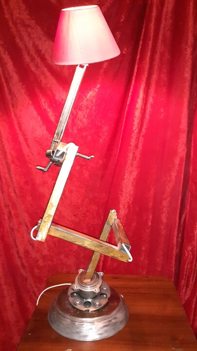 Design titled "LUMIERE NUCLEAIRE" by Michel Gomez, Original Artwork, Metals