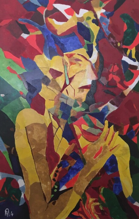 绘画,  45.3x29.5 in 