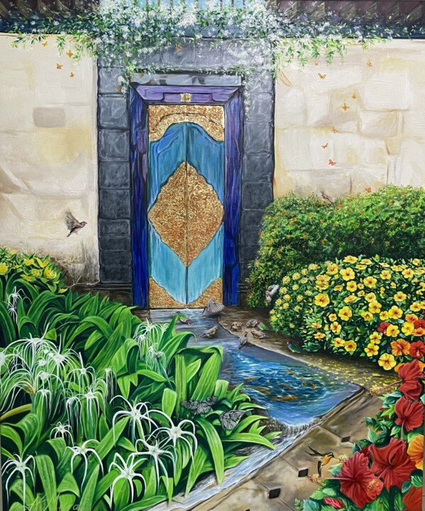 绘画,  47.2x39.4 in 