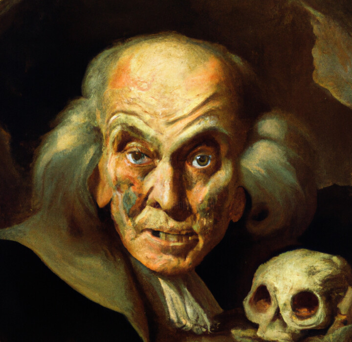 Цифровое искусство под названием "Frankenstein's Mons…" - Barış Özgültekin, Подлинное произведение искусства, Цифровая живоп…