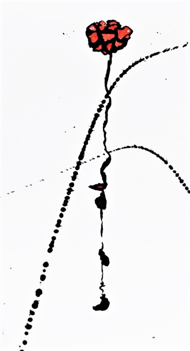 绘画,  15.8x8.3 in 