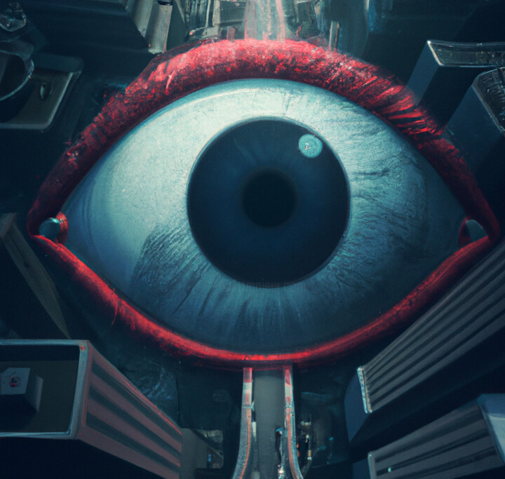 Цифровое искусство под названием "Eye" - Barış Özgültekin, Подлинное произведение искусства, Цифровая живопись