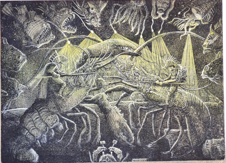 印花与版画,  11.8x15.8 in 