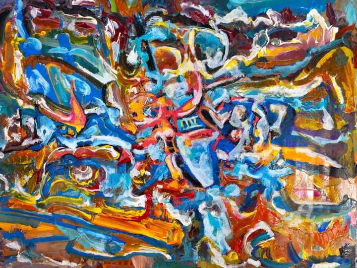 Nineteen Seventy-Seven (1,2022) 绘画, 22x28 in