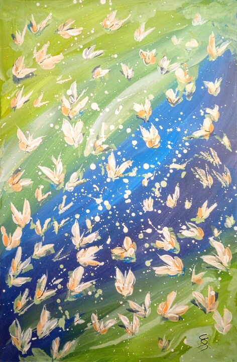 CREATIVE WALTZ 绘画, 23.6x15.8 in
